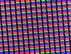 Conjunto de subpíxeles RGB