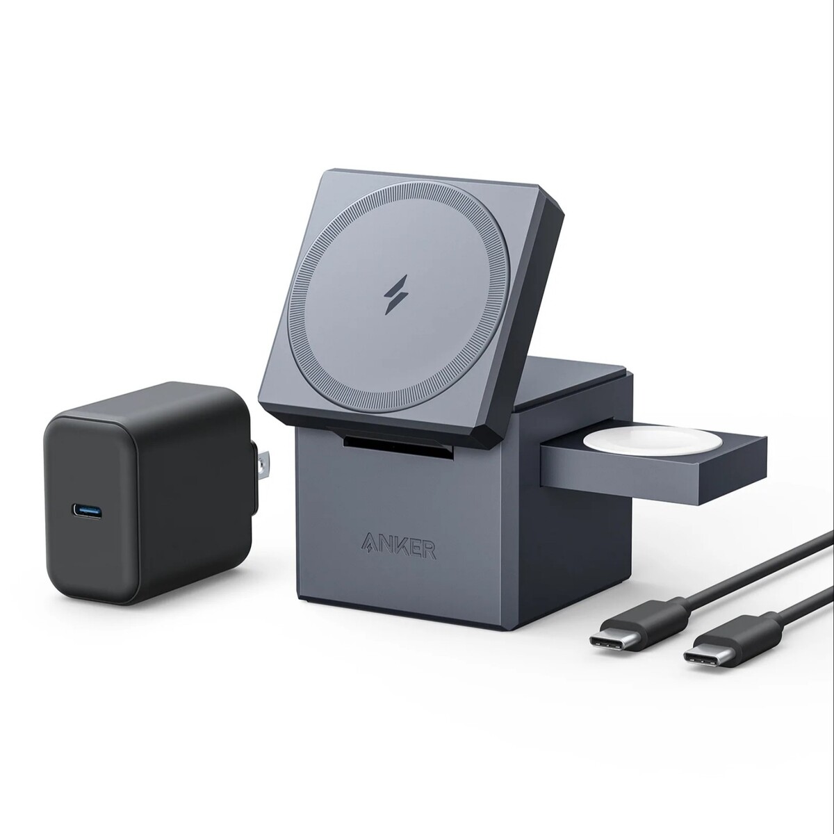Anker 3 en 1 Cube con MagSafe para Apple se lanza con carga rápida de