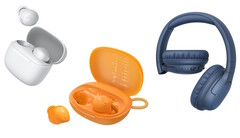 Los modelos Belkin SoundForm Dot ANC, Isolate Buds ANC y Play ANC (de izquierda a derecha) ofrecen cancelación de ruido a un precio asequible.