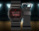 El Casio G-Shock GM-5600RH-1 Rui Hachimura (en la imagen) luce una elegante esfera negra y roja. (Fuente de la imagen: @geesgshock en Instagram)