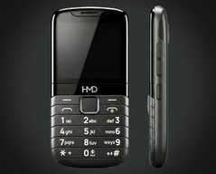 El teclado de este teléfono móvil básico está diseñado para poder sustituirse por un panel táctil.