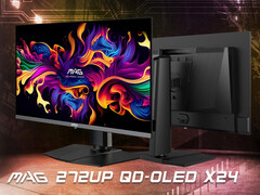 El MAG 272UP X24 es una alternativa más barata al MPG 272URX. (Fuente de la imagen: MSI)