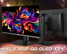 El MAG 272UP X24 es una alternativa más barata al MPG 272URX. (Fuente de la imagen: MSI)