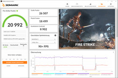 Fire Strike (funcionamiento en red, overboost, TGP 140W)