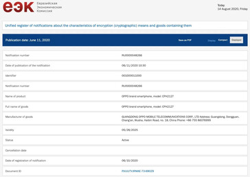 Las mismas nuevas fugas para el CPH2127 (A53). (Fuente: MySmartPrice)