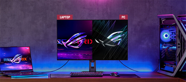 El ROG Strix OLED XG32UCWG incorpora un conmutador KVM. (Fuente de la imagen: Asus)