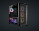 La carcasa de PC para juegos de torre mediana Corsair Frame 4000D viene ahora con una variante LCD, que cuenta con una pantalla táctil de 14,5 pulgadas. (Fuente de la imagen: Corsair)