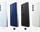 Los supuestos cuatro colores de lanzamiento del Galaxy S25 FE. (Fuente de la imagen: Nieuwe Mobiel)