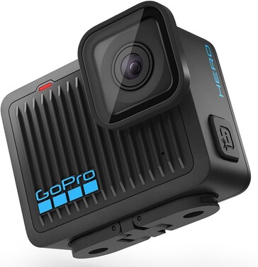 La GoPro Hero más pequeña carece de pantalla frontal, ya que el espacio lo aprovecha el enorme disipador térmico. (Fuente de la imagen: Amazon vía TechstoriesIndia)