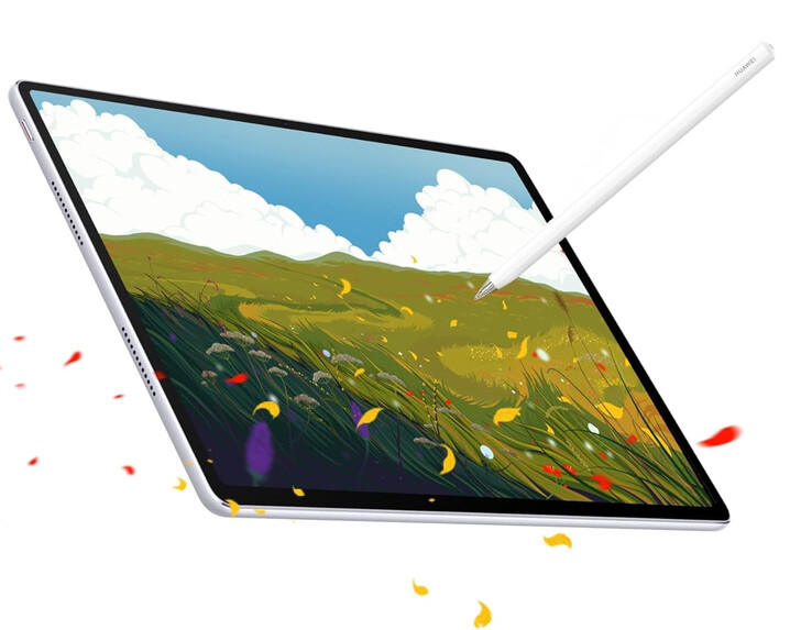 La MatePad 12 X pesa 555 g y sólo tiene 5,9 mm de grosor. (Fuente de la imagen: Huawei)
