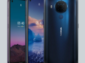 El Nokia 5.4 es un paquete mixto, pero debería ofrecer una mejor duración de la batería. (Imagen: HMD Global)