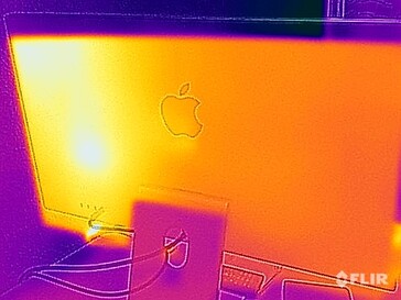 Temperaturas de la superficie del Mac Studio - (Pantalla)