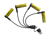 Batería recargable de iones de litio NH2400 de Nitecore (Fuente de la imagen: Nitecore)