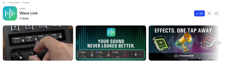 Plugin Wave Link para Stream Deck del mercado
