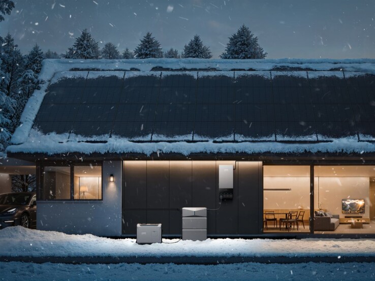 La solución híbrida inteligente de copia de seguridad doméstica Anker Solix E10. (Fuente de la imagen: Anker)