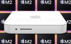El Mac mini de 2022/2023 probablemente incorporará chips de la nueva serie Apple M2. (Fuente de la imagen: LeaksApplePro/Apple - editado)