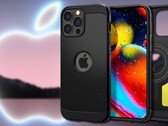 Los renders de la carcasa del iPhone 13 de Spigen, publicados en Apple, ofrecen un buen vistazo a lo que podría ser el producto final del smartphone. (Fuente de la imagen: Apple/@evleaks - editado)