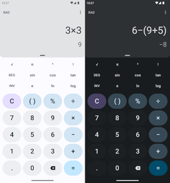 Aplicación de calculadora rediseñada en LineageOS 21 (Fuente de la imagen: LineageOS)