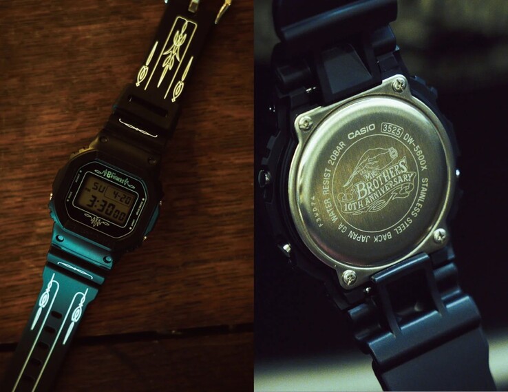 El reloj Casio G-Shock x Mr. Brothers Cut Club DW-5600X. (Fuente de la imagen: Mr. Brothers Cut Club)