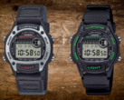 Los nuevos relojes Standard de Casio incluyen el W220HF-8AV (izquierda) y el W220H-1A3V (derecha). (Fuente de la imagen: Casio)