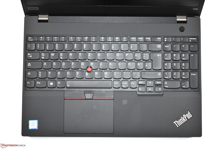 área del teclado Lenovo ThinkPad T590