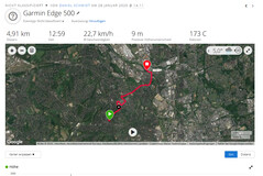 Prueba de GPS: Garmin Edge 500 - Descripción