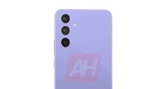 El último render de Galaxy A54. (Fuente: Android Headlines)