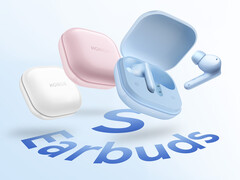 Los Earbuds S cuestan unos 42 dólares en China. En la imagen: las tres combinaciones de colores de los nuevos auriculares. (Fuente de la imagen: Honor)