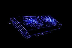Teaser de la GPU Intel Arc Alchemist Xe-HPG DG2. (Fuente de la imagen: Intel Graphics en Twitter)