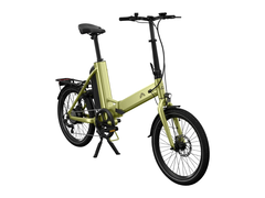 La bicicleta eléctrica plegable Crivit 530 Wh de Lidl (en la imagen) se ha lanzado en Europa. (Fuente de la imagen: Lidl)