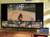 Imagen promocional de una Nintendo Switch 2 acoplada jugando a Mario Kart World (fuente de la imagen: Nintendo)