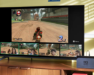 Imagen promocional de una Nintendo Switch 2 acoplada jugando a Mario Kart World (fuente de la imagen: Nintendo)