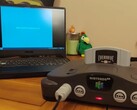 Una captura de pantalla de Windows CE 2.11 ejecutándose en una Nintendo 64