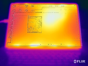 Prueba de tensión de temperaturas superficiales (frente)