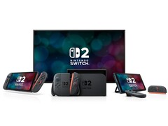 Nintendo Switch 2 portátil y dock con mandos Joy Con 2. (Fuente de la imagen: Amazon)
