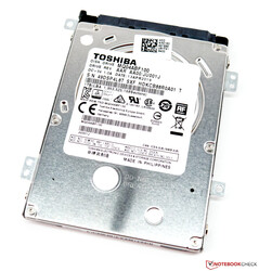 El disco duro Toshiba MQ04ABF100 de 1 TB de nuestra unidad de revisión