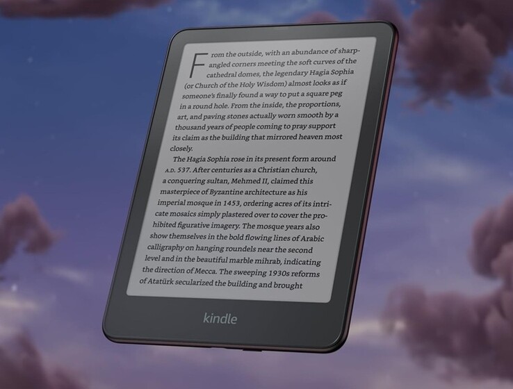Amazon Kindle Paper White Signature Edition (Fuente de la imagen - Amazon.com)