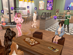 Una captura de pantalla ingame de Avakin Life.