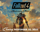 Una captura de pantalla del póster promocional de Fallout 4 Anniversary Edition (fuente de la imagen: Bethesda Softworks YT)
