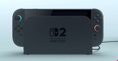 La Nintendo Switch 2 acoplada. (Fuente de la imagen: Nintendo)