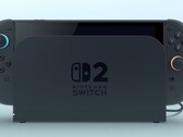 La Nintendo Switch 2 acoplada. (Fuente de la imagen: Nintendo)