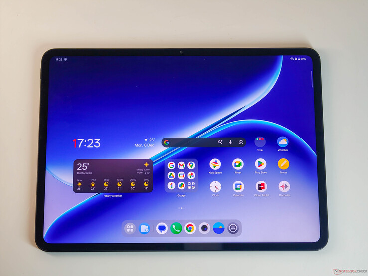 El OnePlus Pad Go 2 tiene una pantalla LCD IPS de 12,1 pulgadas (Fuente de la imagen: Notebookcheck)