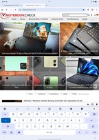 Oppo Pad 4 Pro: Teclado por defecto en orientación vertical