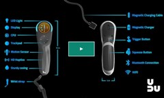 Mando de juegos inalámbrico UDU CONSOLE (Fuente: UDU)