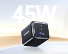 El cargador Ugreen 45 W GaN tiene un precio de lanzamiento de unos 11 dólares en China. En la imagen: el ladrillo de carga. (Fuente de la imagen: Ugreen)