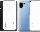 El diseño de la carcasa de la cámara del Xiaomi Mi 11T se parece más al Mi 10T (L) que al Mi 11 (R). (Fuente de la imagen: Xiaomi/FCC - editado)