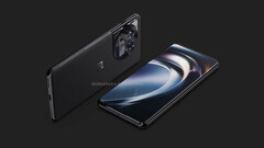 Un render del OnePlus 12. (Fuente: OnLeaks x SmartPrix)