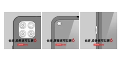 Los nuevos aparatos móviles de Lenovo. (Fuente: Weibo)