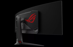 El ROG Swift OLED PG49WCD mide 49 pulgadas, lo que lo convierte en un auténtico goliath. (Fuente de la imagen: ASUS)