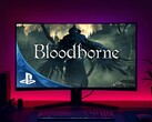Versión de Bloodborne para PC vista en un monitor de juegos (Fuente de la imagen: Sony PlayStation con ediciones)